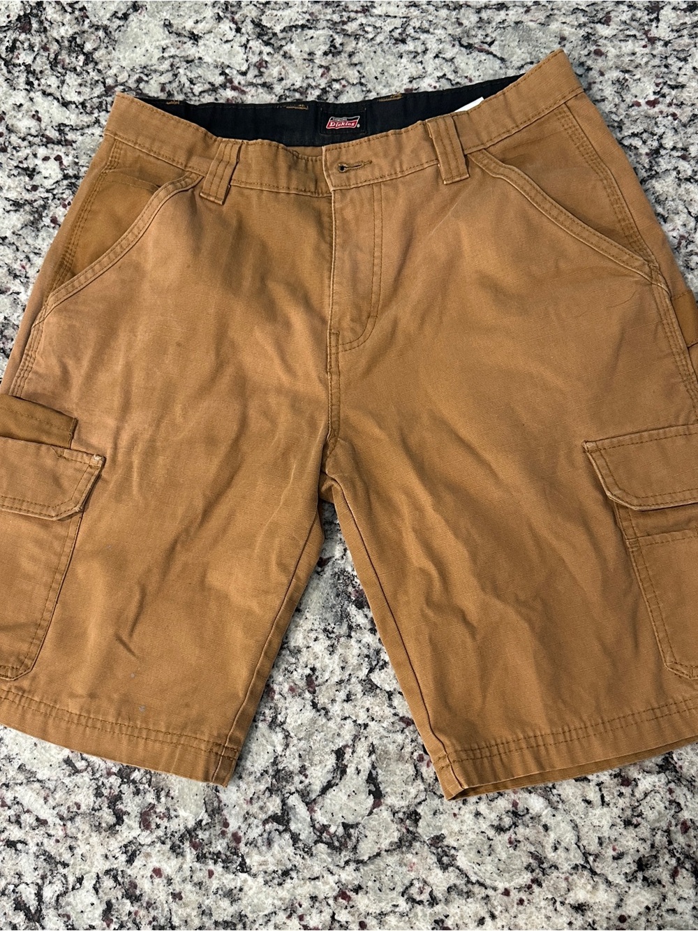 Dickies Men's Tan Cargo Shorts